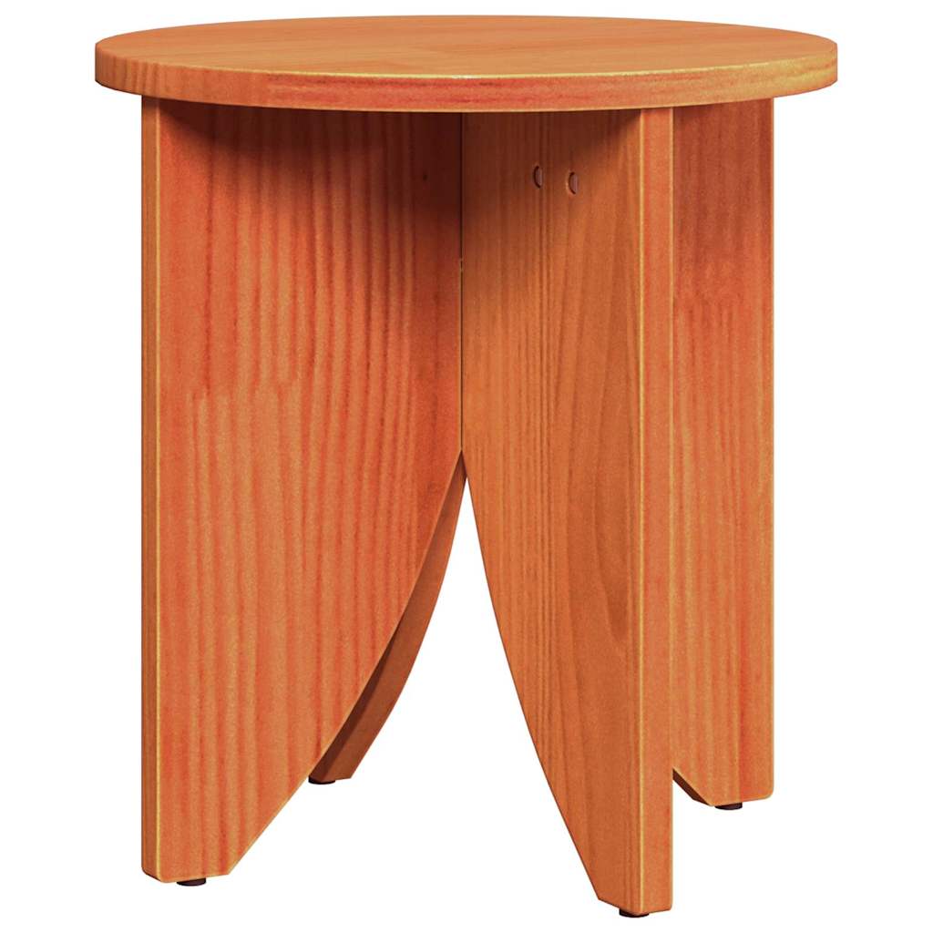 Mesa de centro 2 pcs Castanho-mel 41,5 x 41,5 x 44 cm