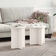 Mesa de centro 2 pcs Branco 41,5 x 41,5 x 41 cm