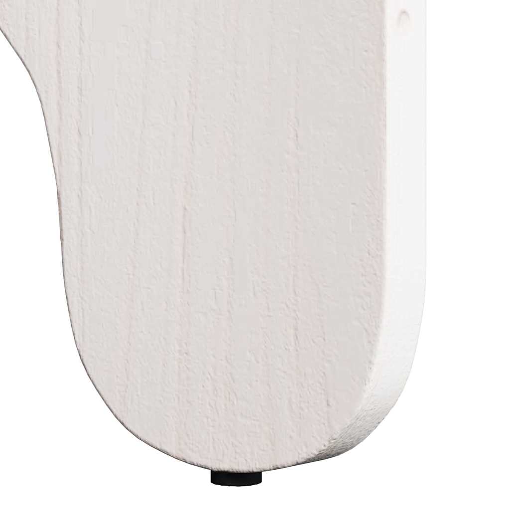 Mesa de centro 2 pcs Branco 39,5 x 39,5 x 30 cm