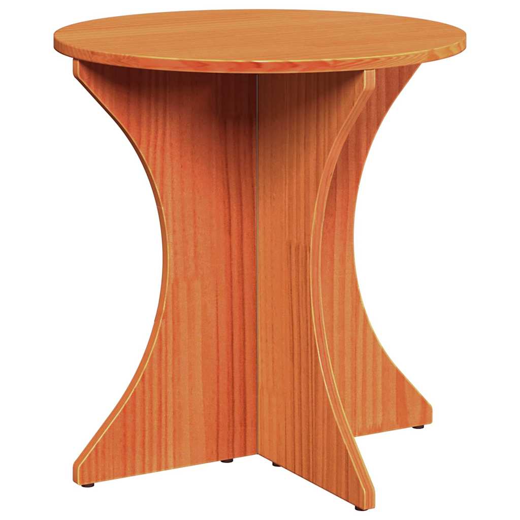 Mesa de centro 2 pcs Castanho-mel 46 x 46 x 47 cm