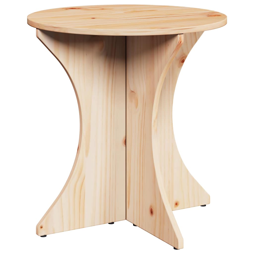 Mesa de centro 3 pcs Natural 46 x 46 x 47 cm