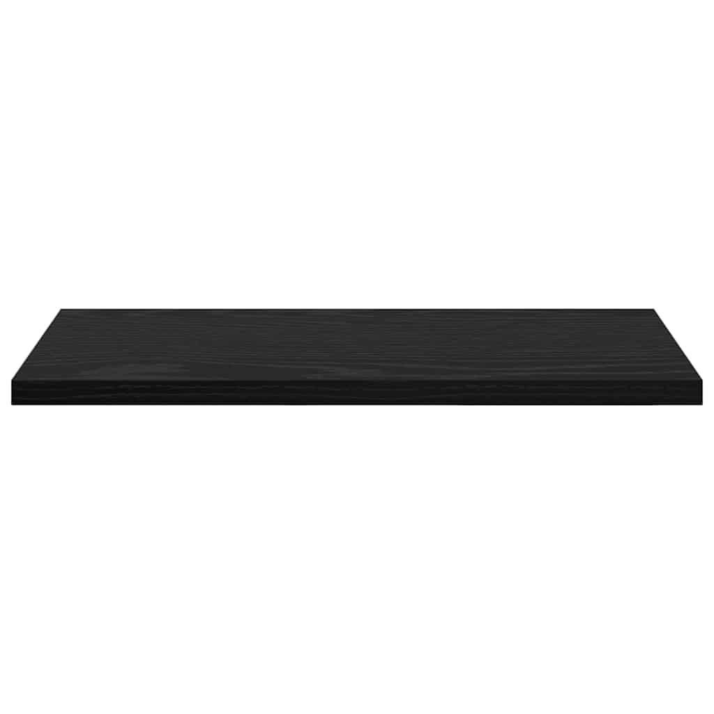Estante de Prateleira 4 pcs Preto 40 x 20 x 1.5 cm