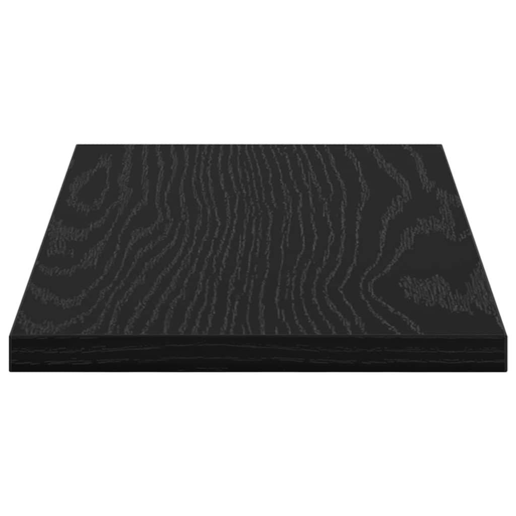 Estante de Prateleira 4 pcs Preto 40 x 20 x 1.5 cm
