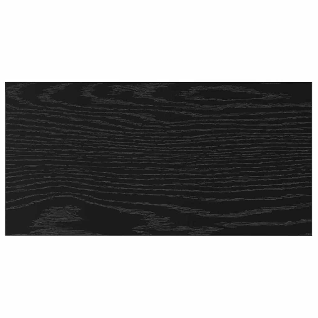 Estante de Prateleira 4 pcs Preto 40 x 20 x 1.5 cm