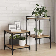 Estante de Prateleira 4 pcs Castanho 40 x 40 x 1.5 cm