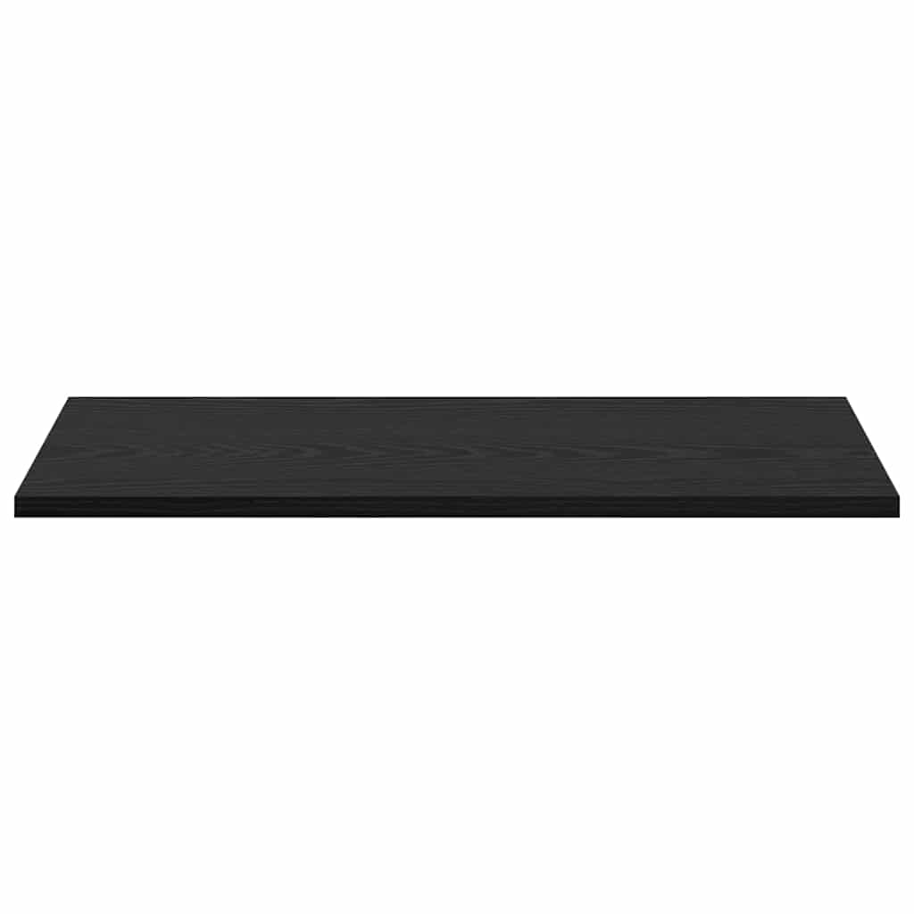 Estante de Prateleira 4 pcs Preto 60 x 30 x 1.5 cm