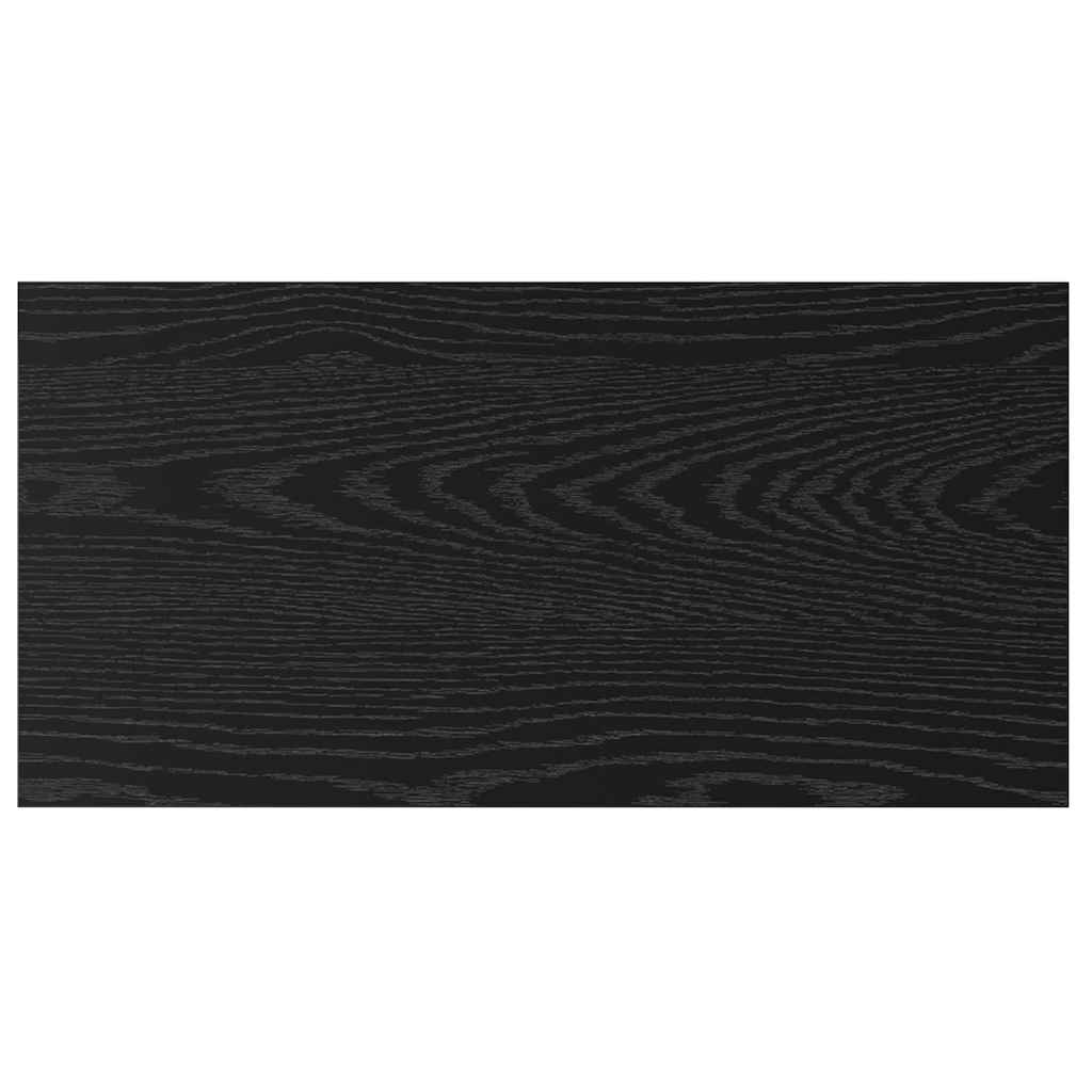 Estante de Prateleira 4 pcs Preto 60 x 30 x 1.5 cm