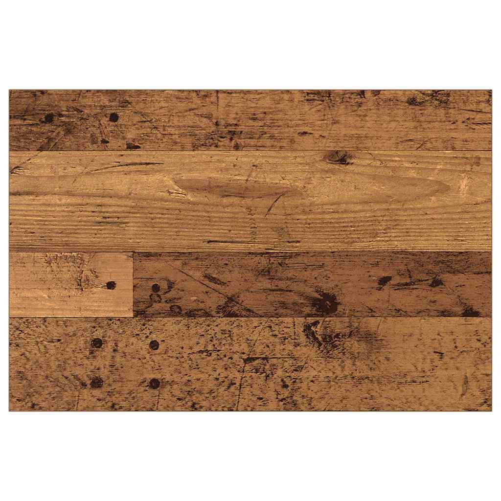 Estante de Prateleira 4 pcs Castanho 100 x 10 x 1.5 cm