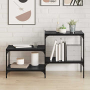 Estante de Prateleira 4 pcs Preto 60 x 40 x 1.5 cm