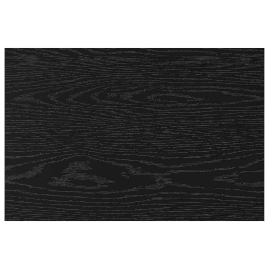 Estante de Prateleira 4 pcs Preto 60 x 40 x 1.5 cm