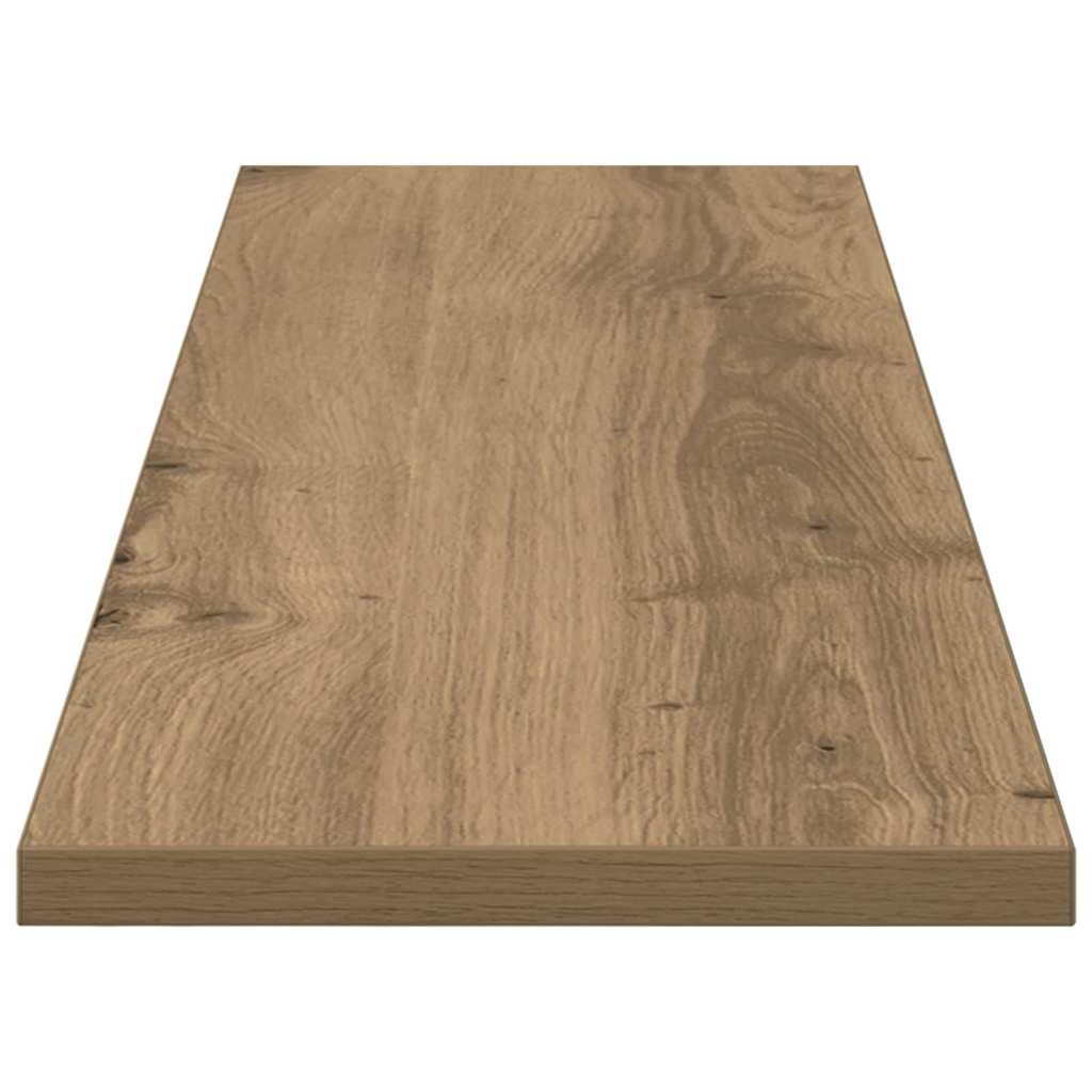 Estante de Prateleira 4 pcs Castanho 80 x 20 x 1.5 cm