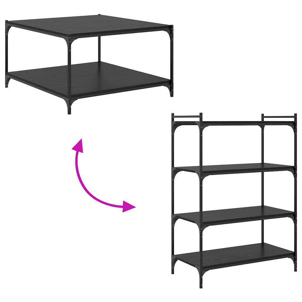 Estante de Prateleira 4 pcs Castanho 100 x 10 x 1.5 cm