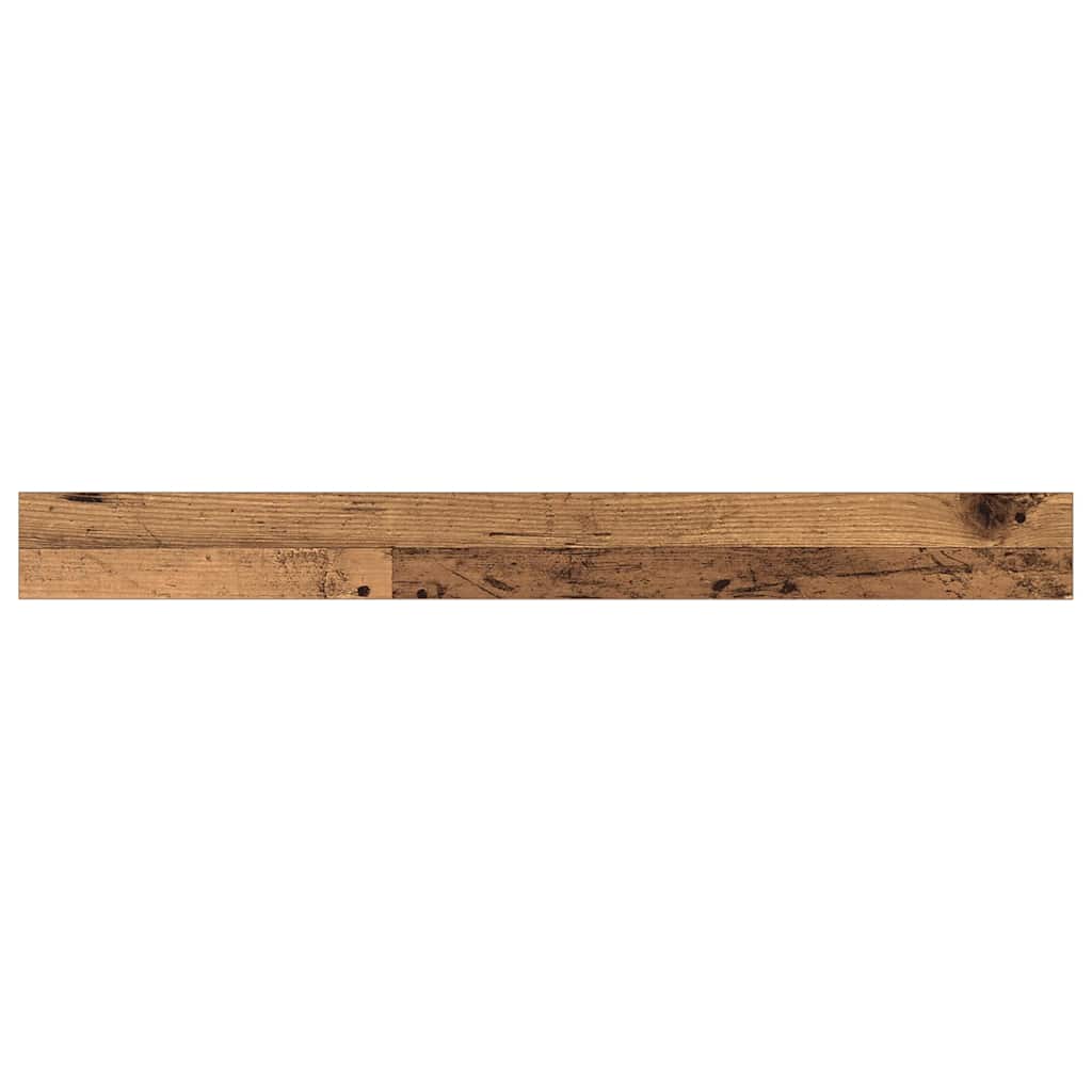Estante de Prateleira 4 pcs Castanho 100 x 10 x 1.5 cm