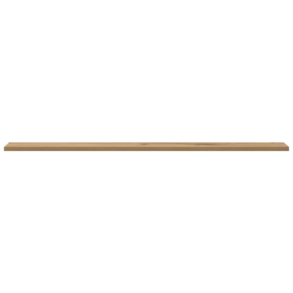 Estante de Prateleira 4 pcs Castanho 100 x 10 x 1.5 cm