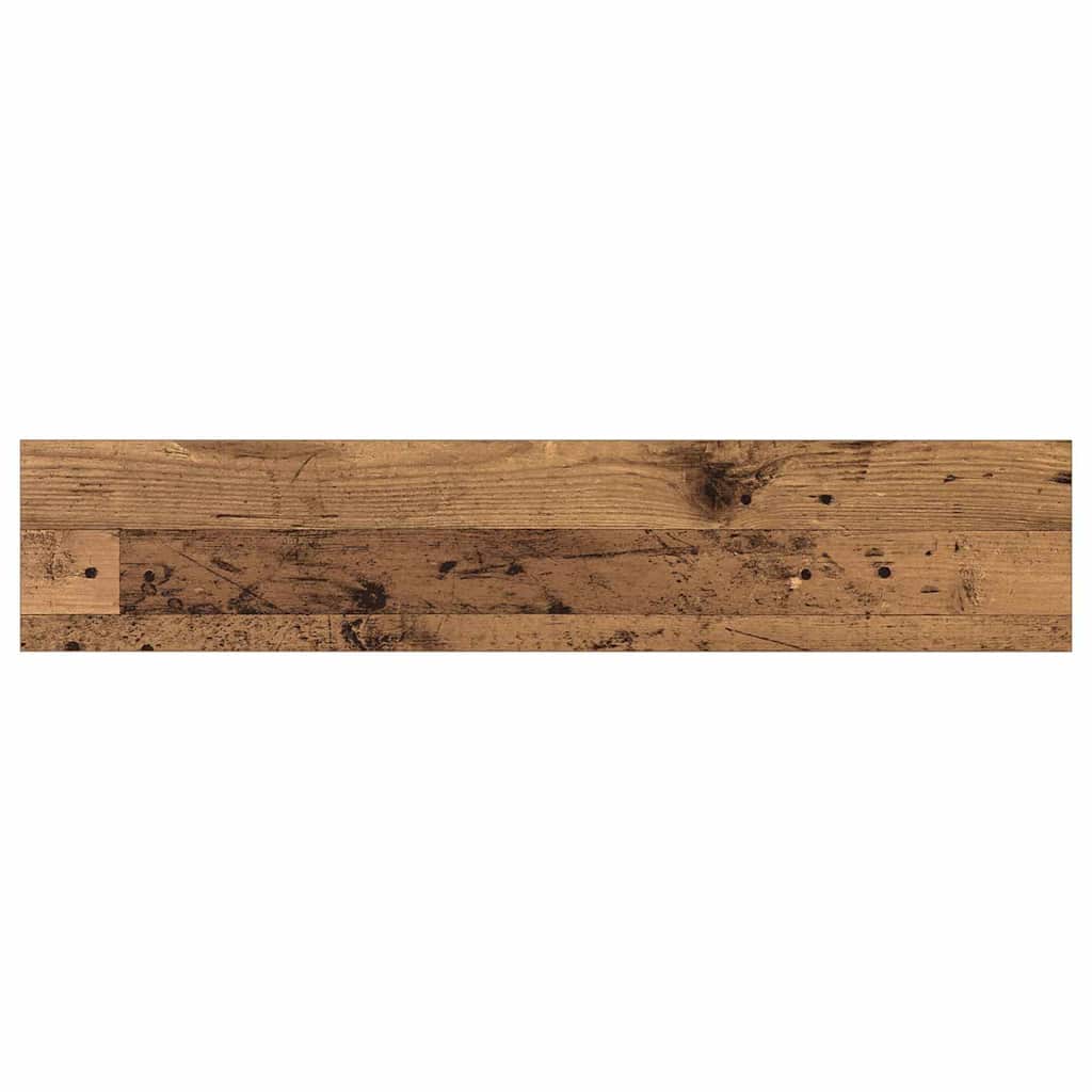Estante de Prateleira 4 pcs Castanho 100 x 20 x 1.5 cm
