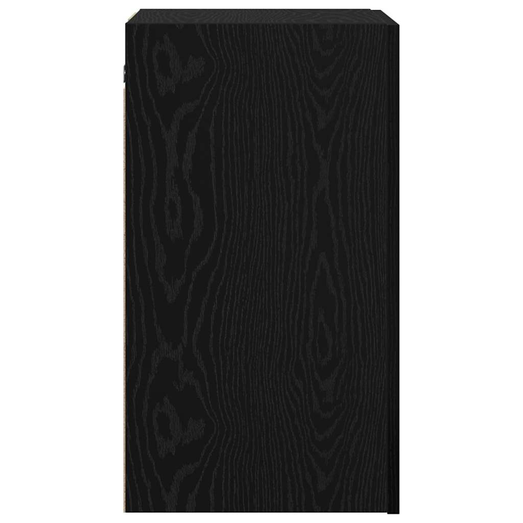 Gabinete de TV de Parede Carvalho Preto 30,5 x 30 x 60 cm