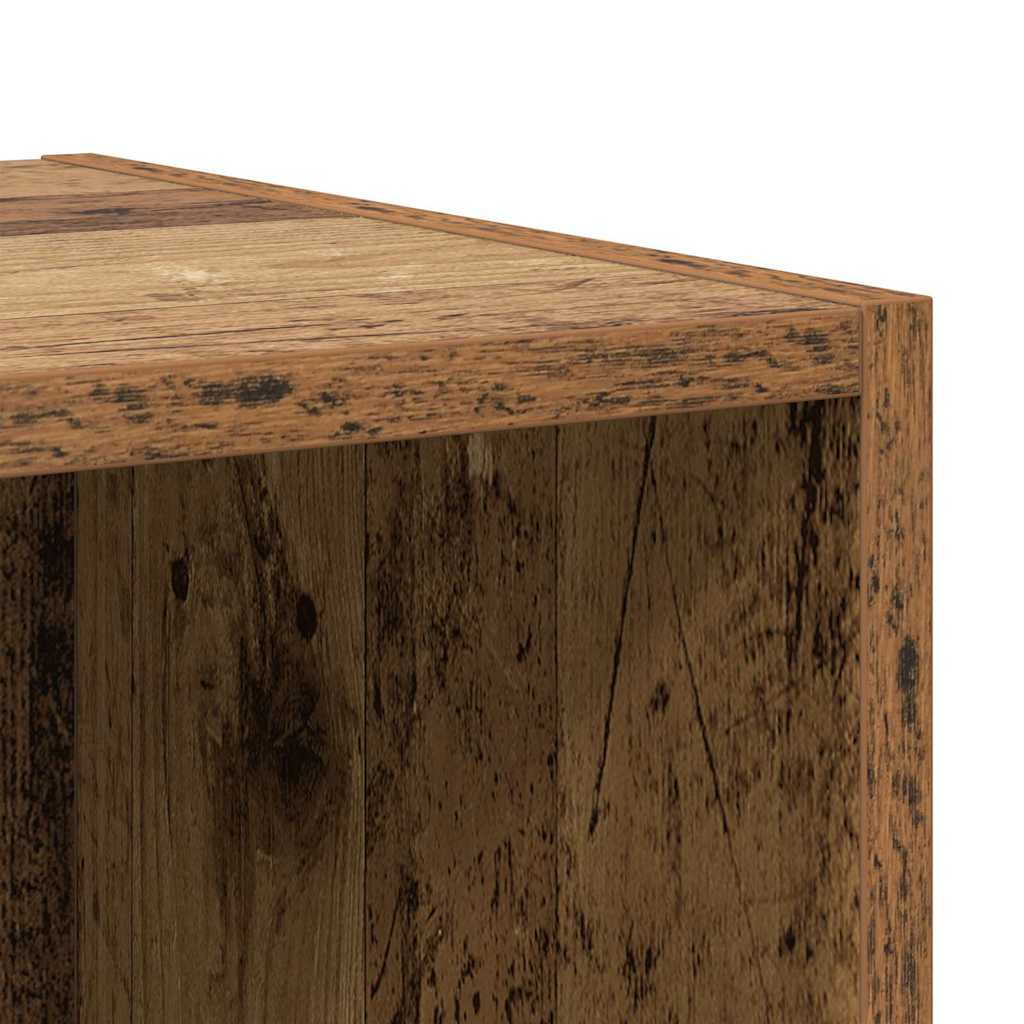 Conjunto de móvel de TV Madeira Antiga 37 x 37 x 72 cm