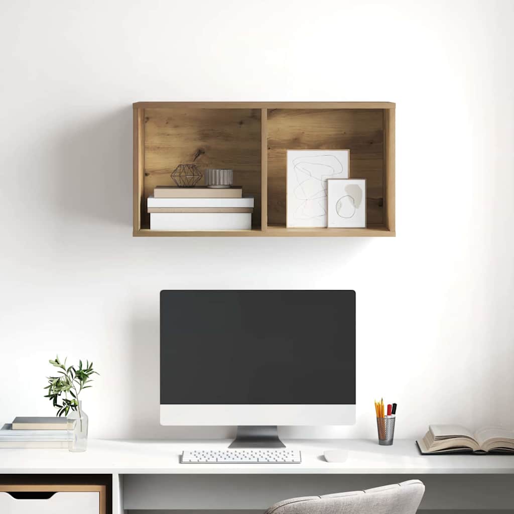 Conjunto de móvel de TV Carvalho Artesanal 37 x 37 x 72 cm