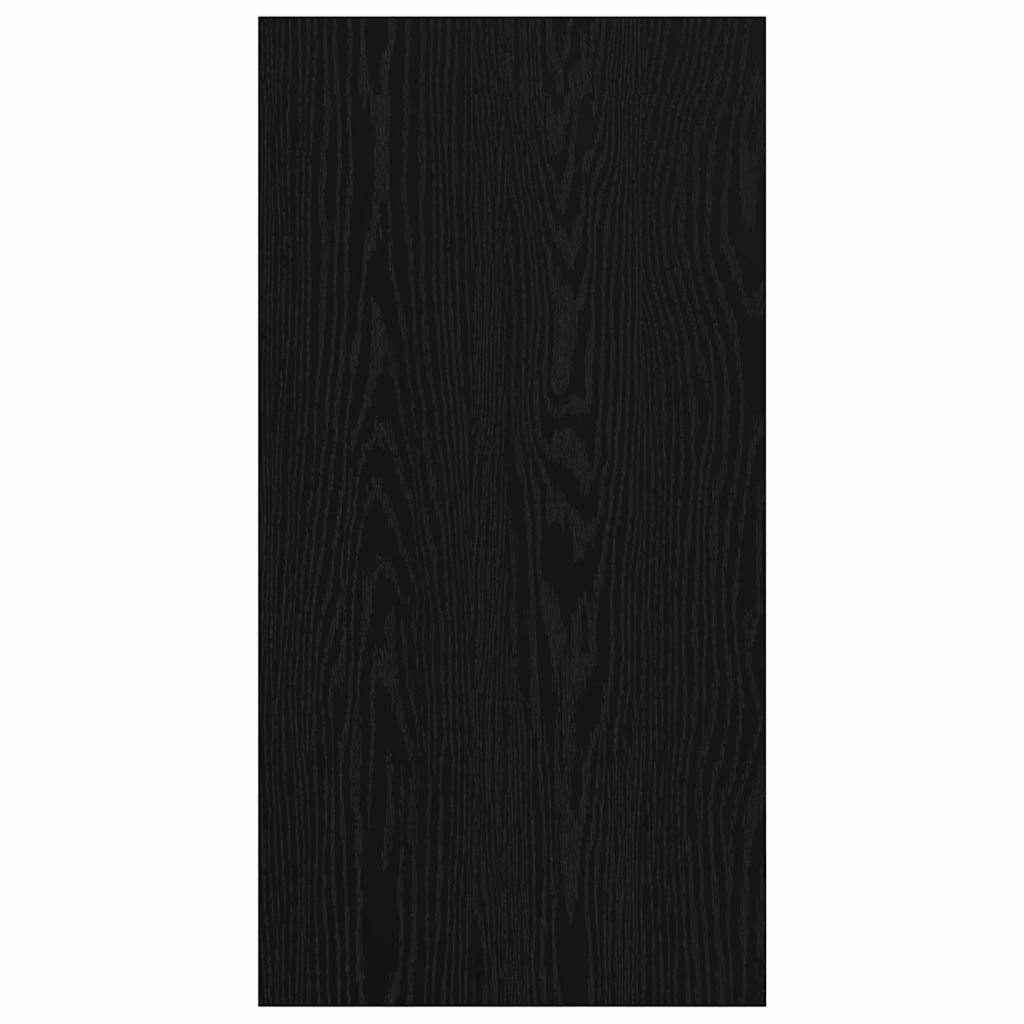 Conjunto de móvel de TV Carvalho Preto 37 x 37 x 72 cm