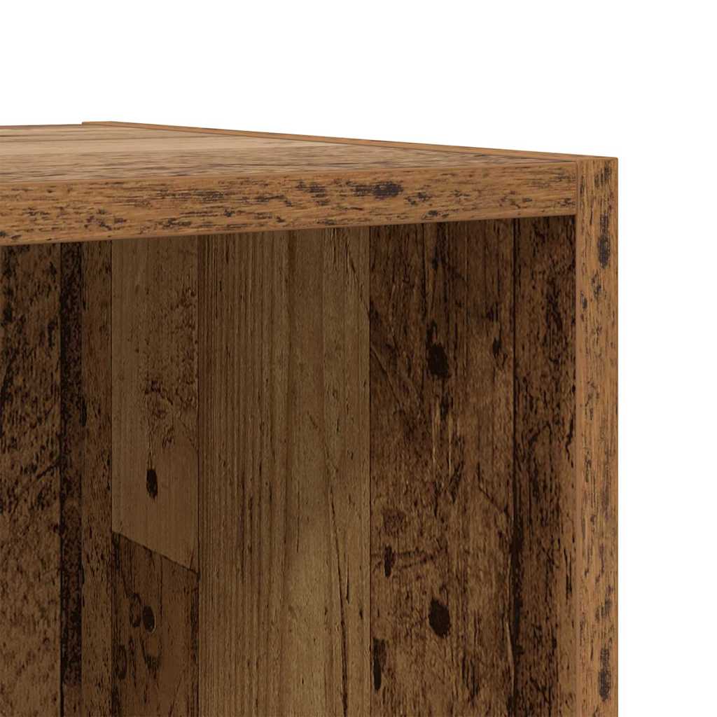 Conjunto de móvel de TV 2 pcs Madeira Antiga 37 x 35 x 37,5 cm