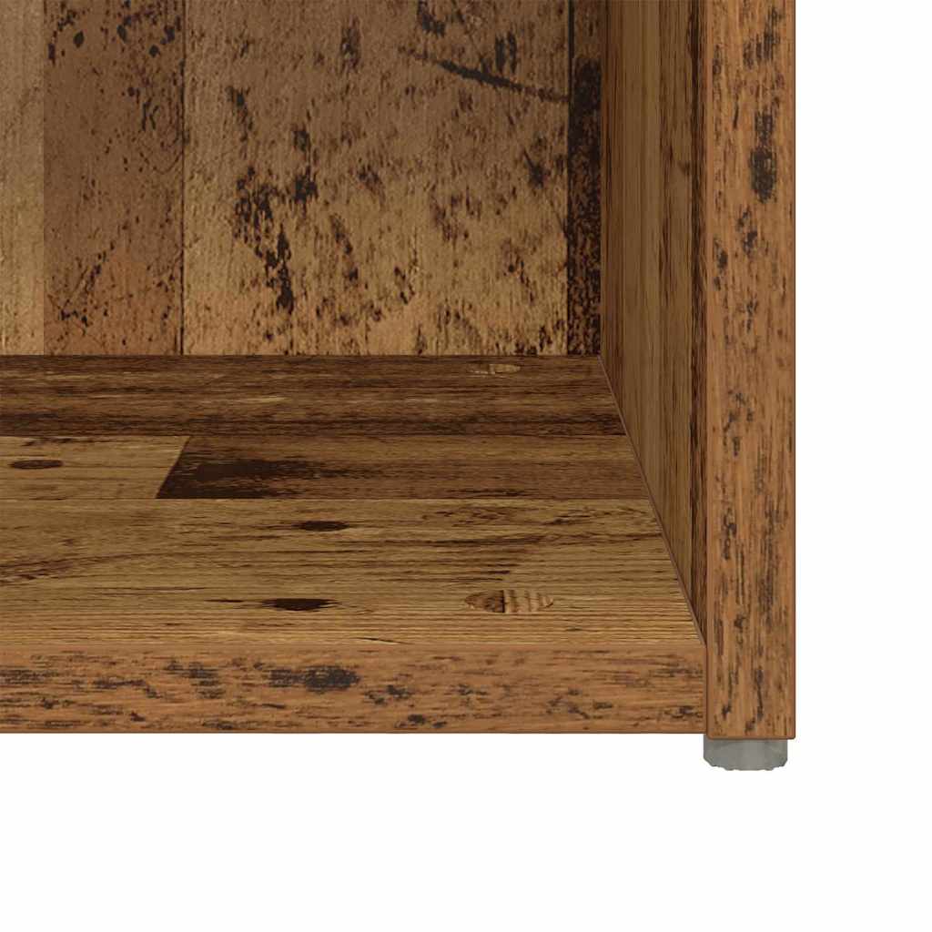 Conjunto de móvel de TV 2 pcs Madeira Antiga 37 x 35 x 37,5 cm