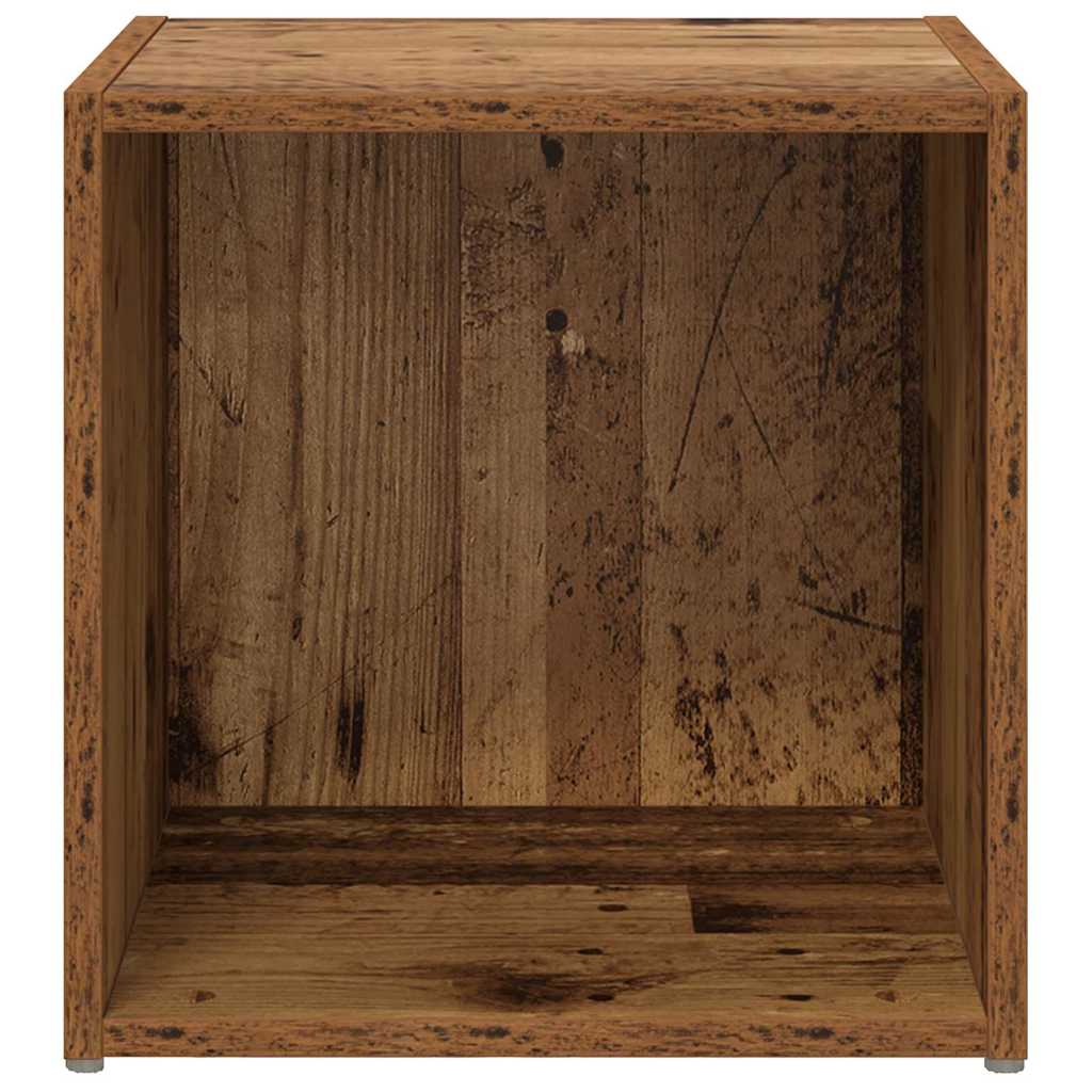 Conjunto de móvel de TV 2 pcs Madeira Antiga 37 x 35 x 37,5 cm