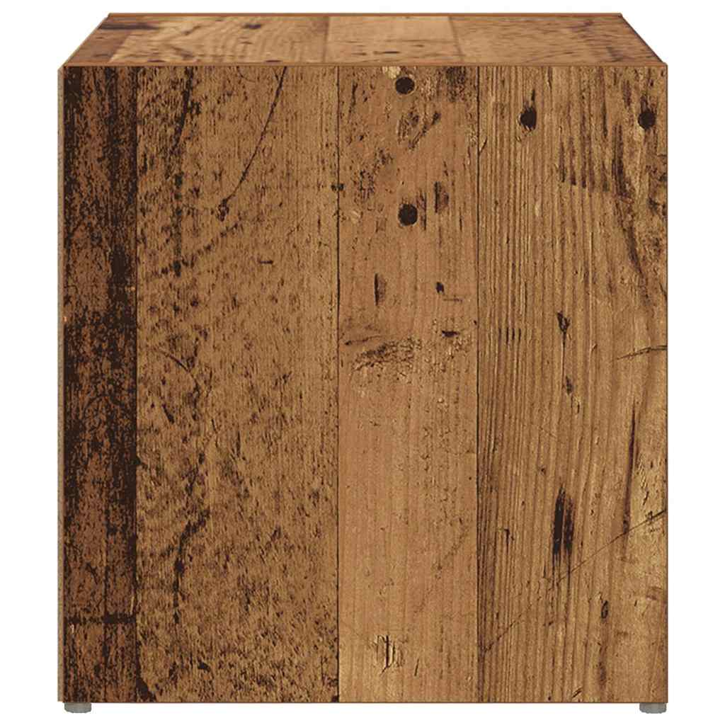 Conjunto de móvel de TV 2 pcs Madeira Antiga 37 x 35 x 37,5 cm