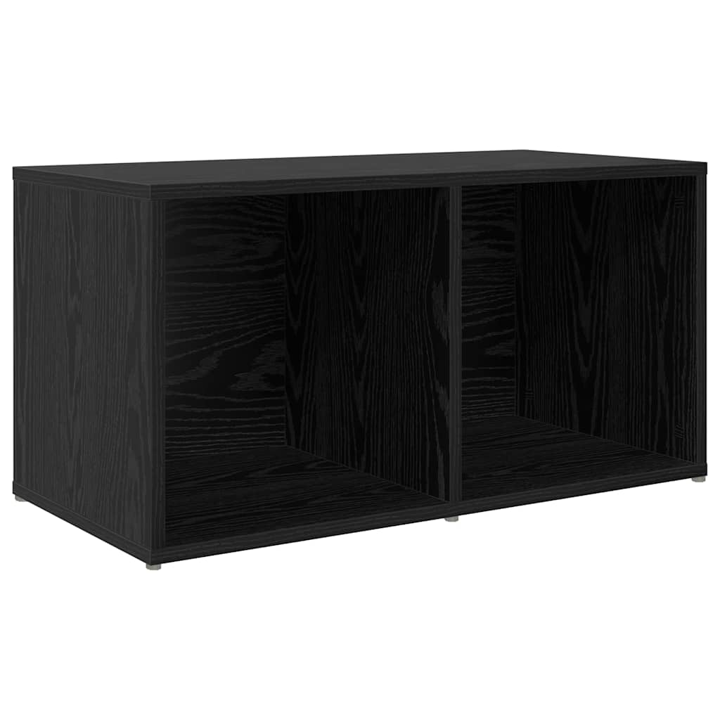 Conjunto de móvel de TV Montado na parede Preto 72 x 35 x 37 cm