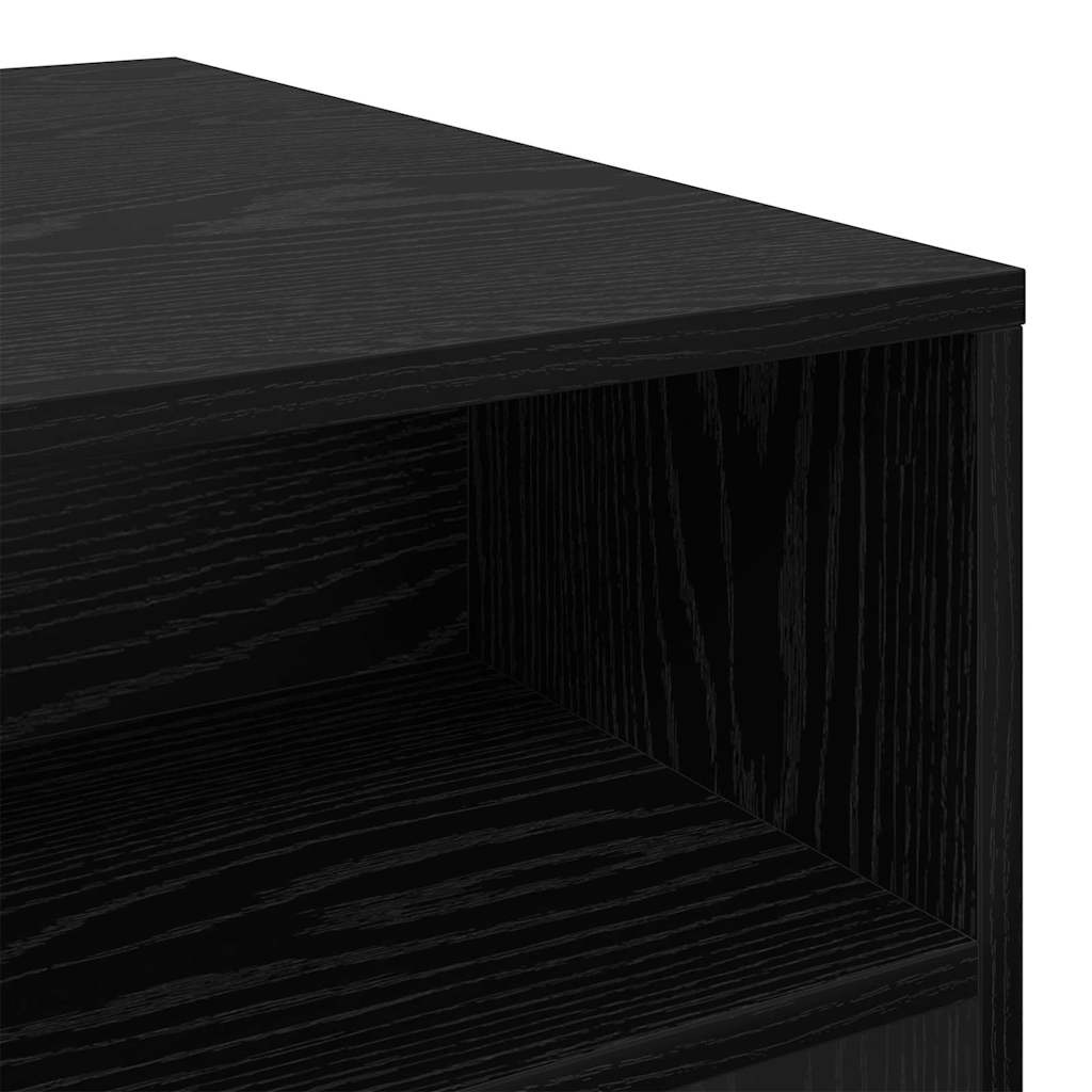 Mesa de centro Carvalho preto 90 x 55 x 42.5 cm