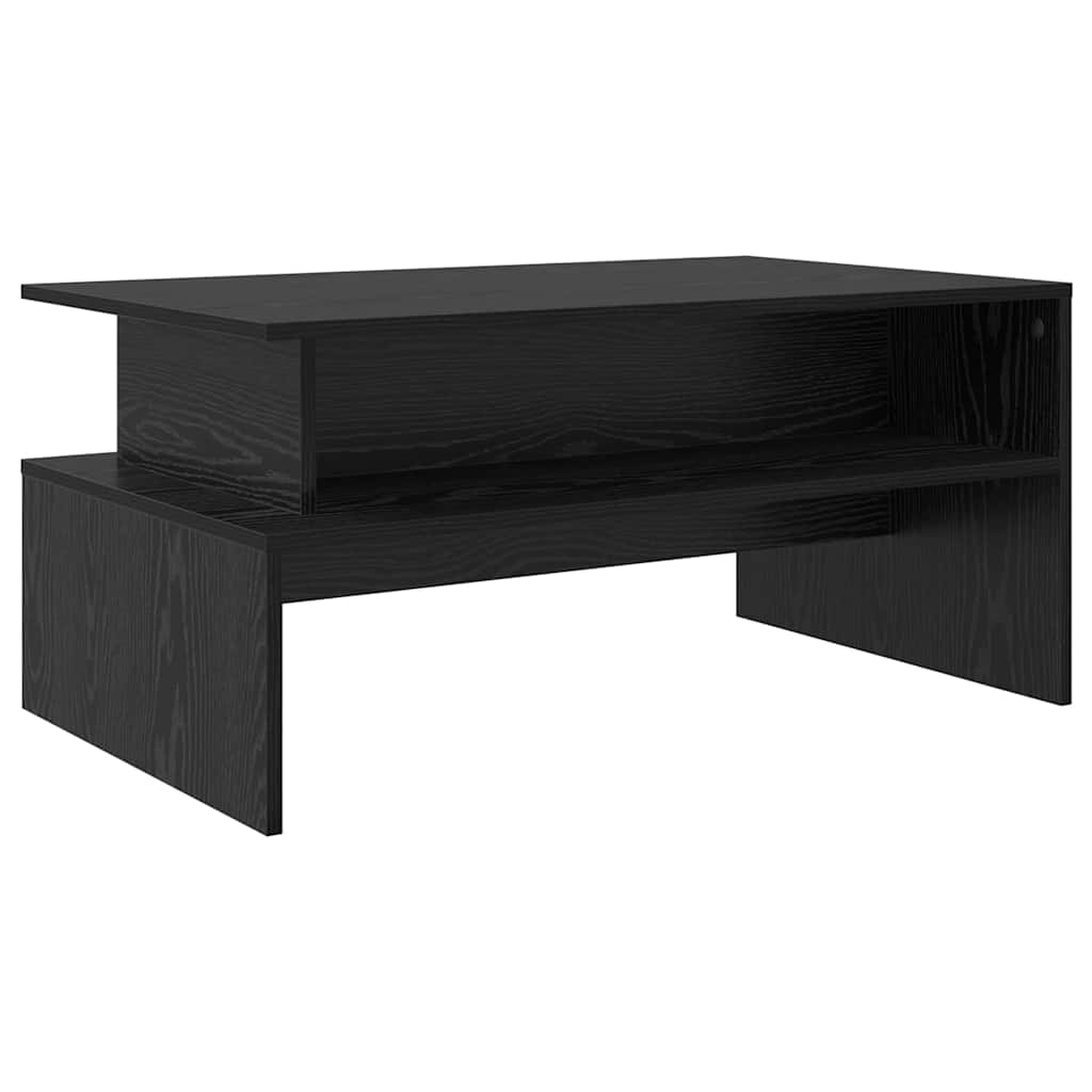 Mesa de centro Carvalho preto 90 x 55 x 42.5 cm