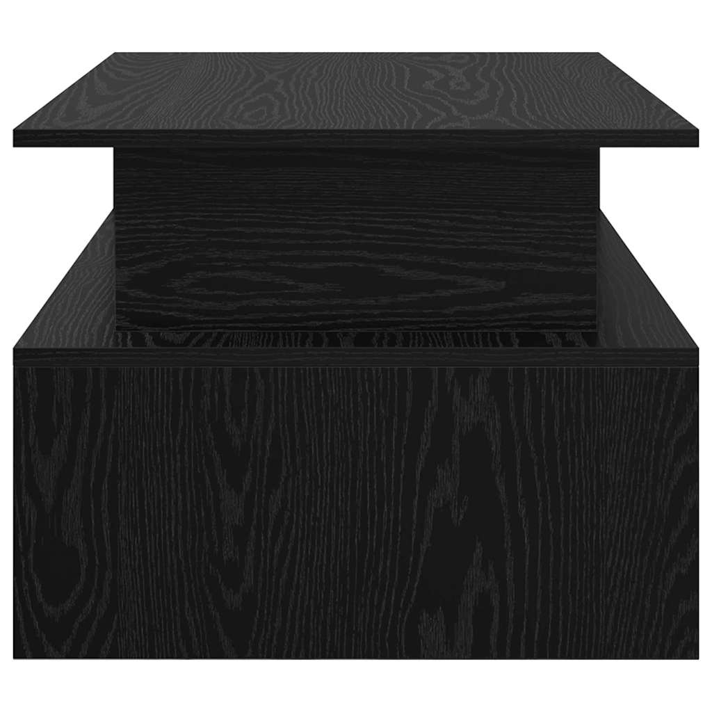 Mesa de centro Carvalho preto 90 x 55 x 42.5 cm