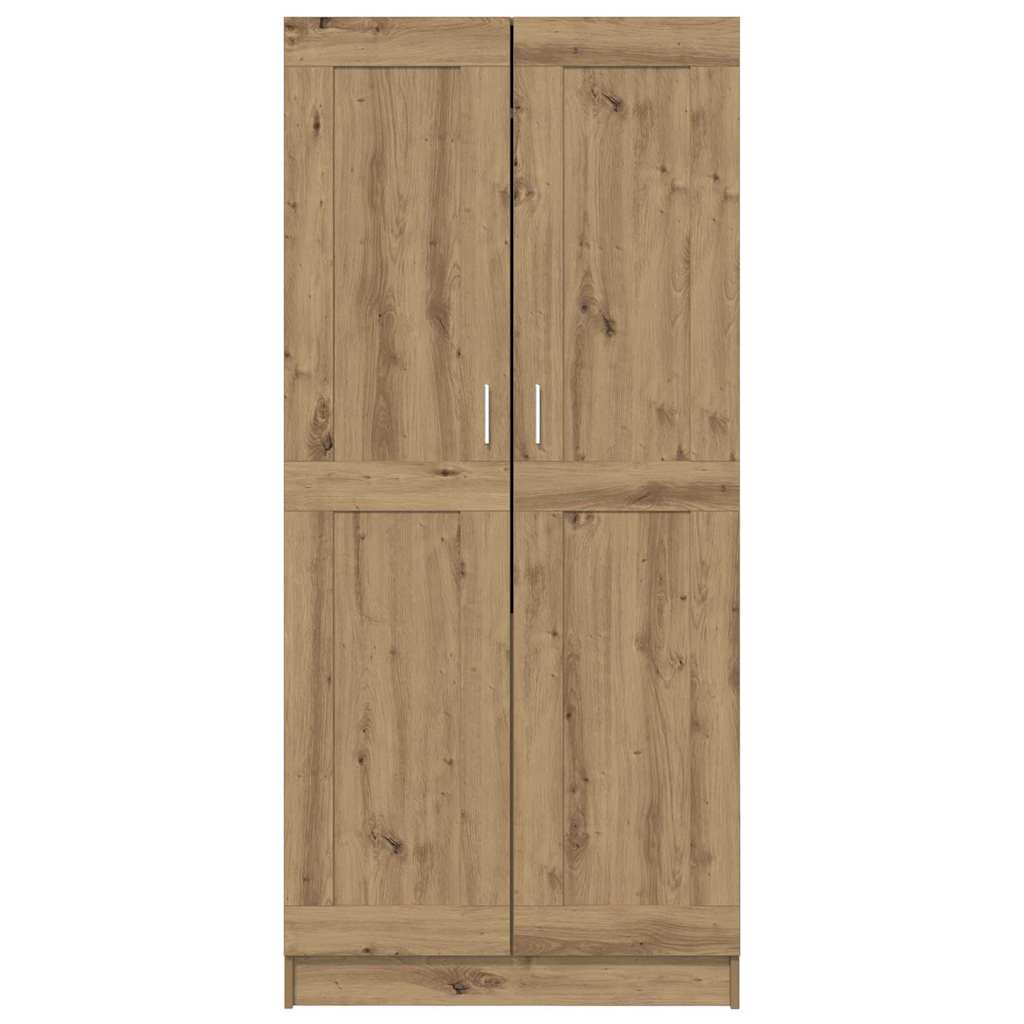Guarda-roupa com prateleira artisian oak 82,5 x 51,5 x 180 cm