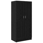 Guarda-roupa com prateleira Carvalho preto 82,5 x 51,5 x 180 cm