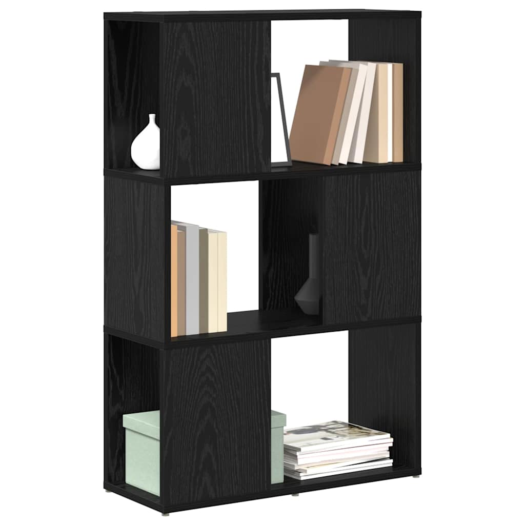 Centro de Entretenimento Preto 60 x 24 x 94 cm