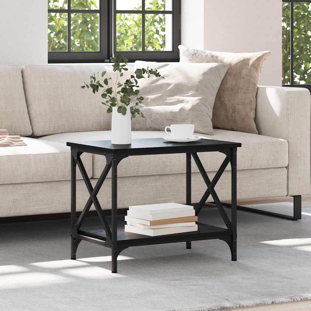 Mesa Lateral Preto Madeira processada