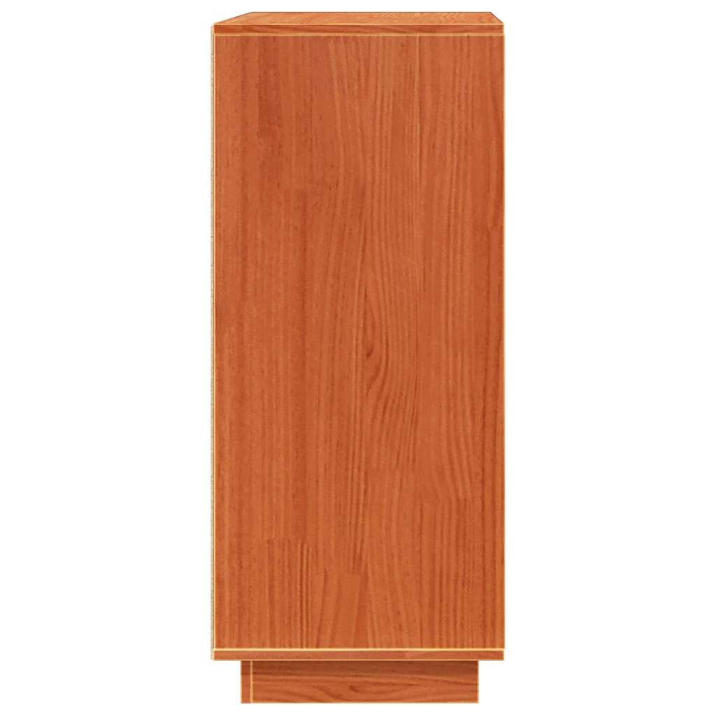Buffet Castanho-mel 70 x 34 x 80 cm Madeira de pinho maciça