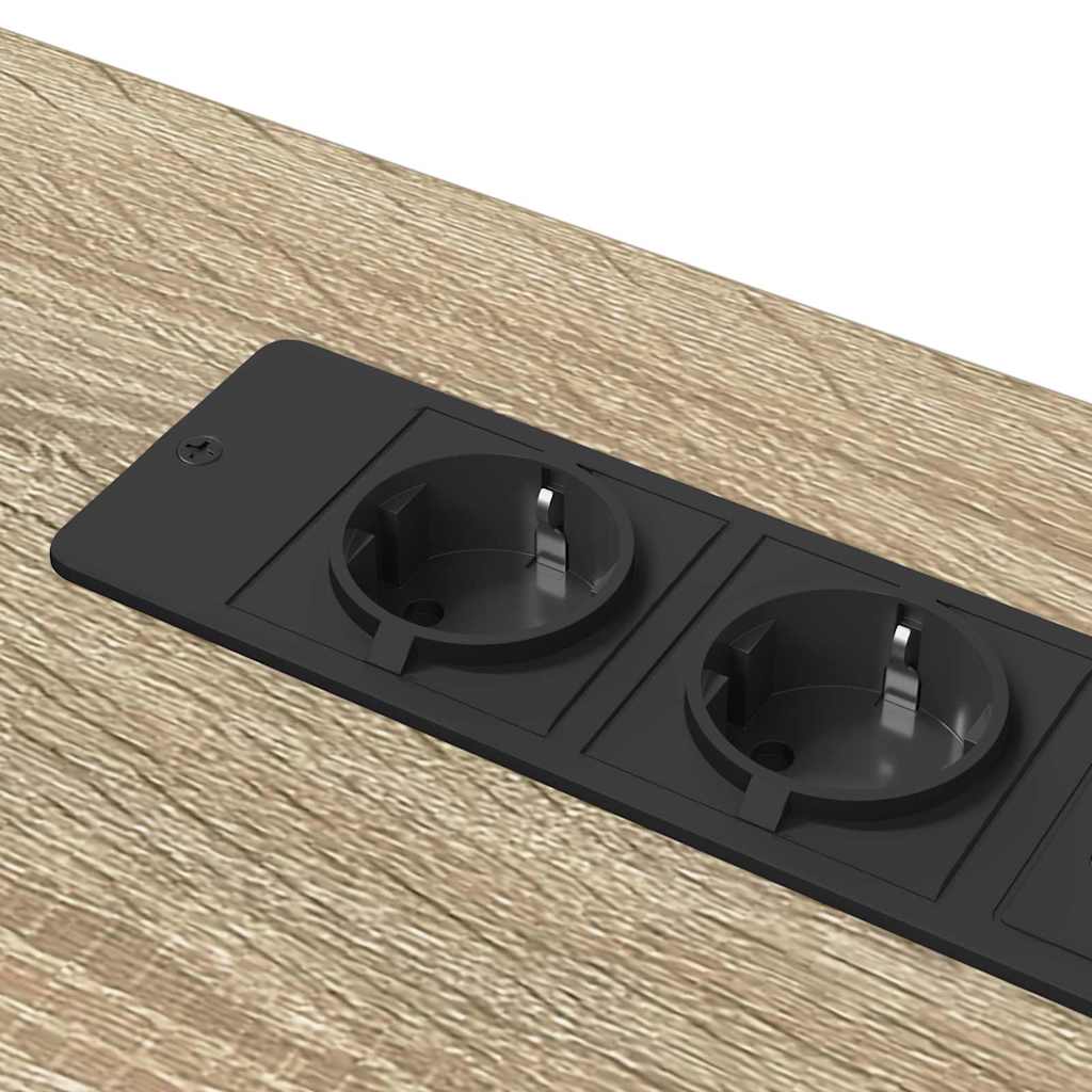 Mesa Carvalho sonoma 100 x 50 x 86.5 cm Madeira processada