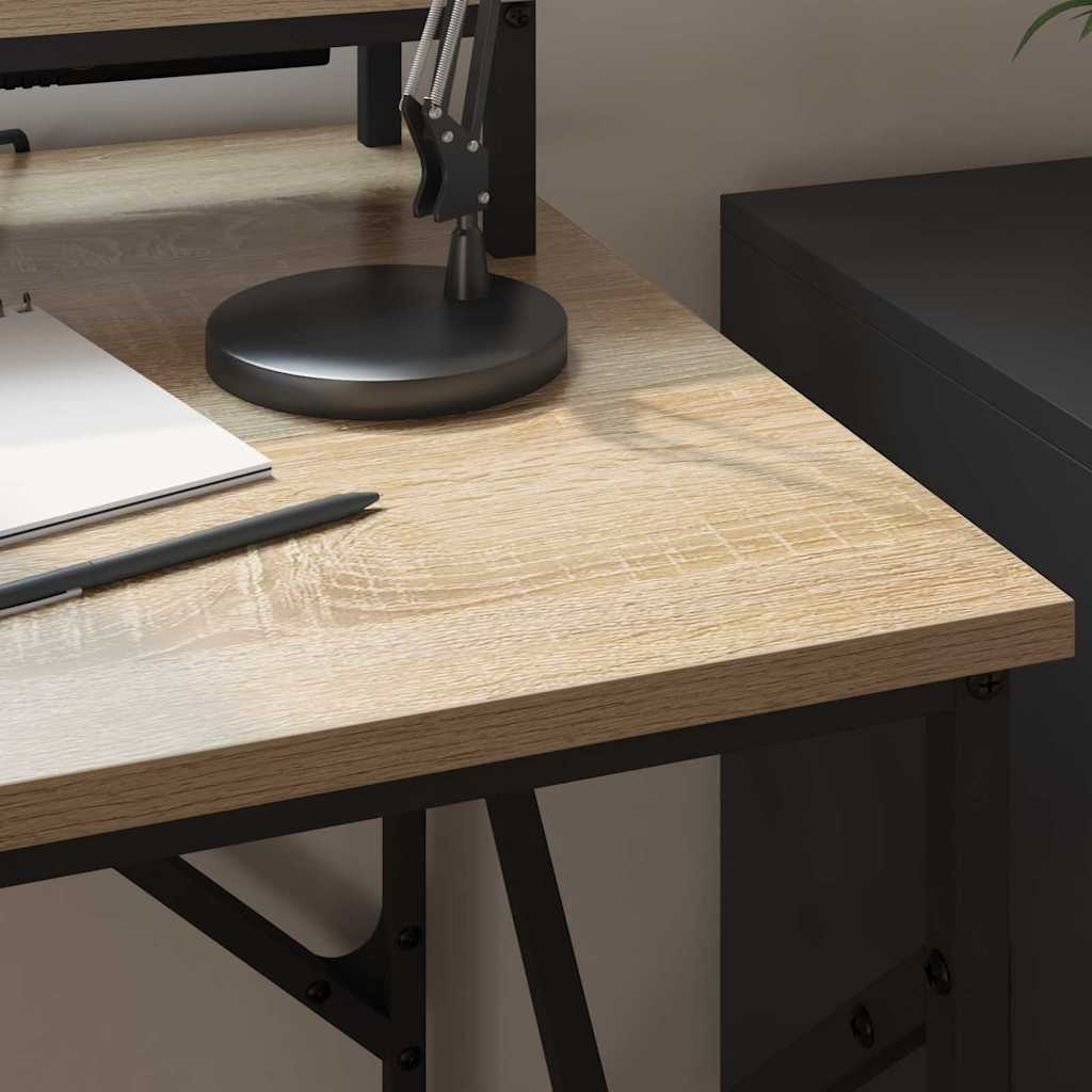 Mesa Carvalho sonoma 100 x 50 x 86.5 cm Madeira processada