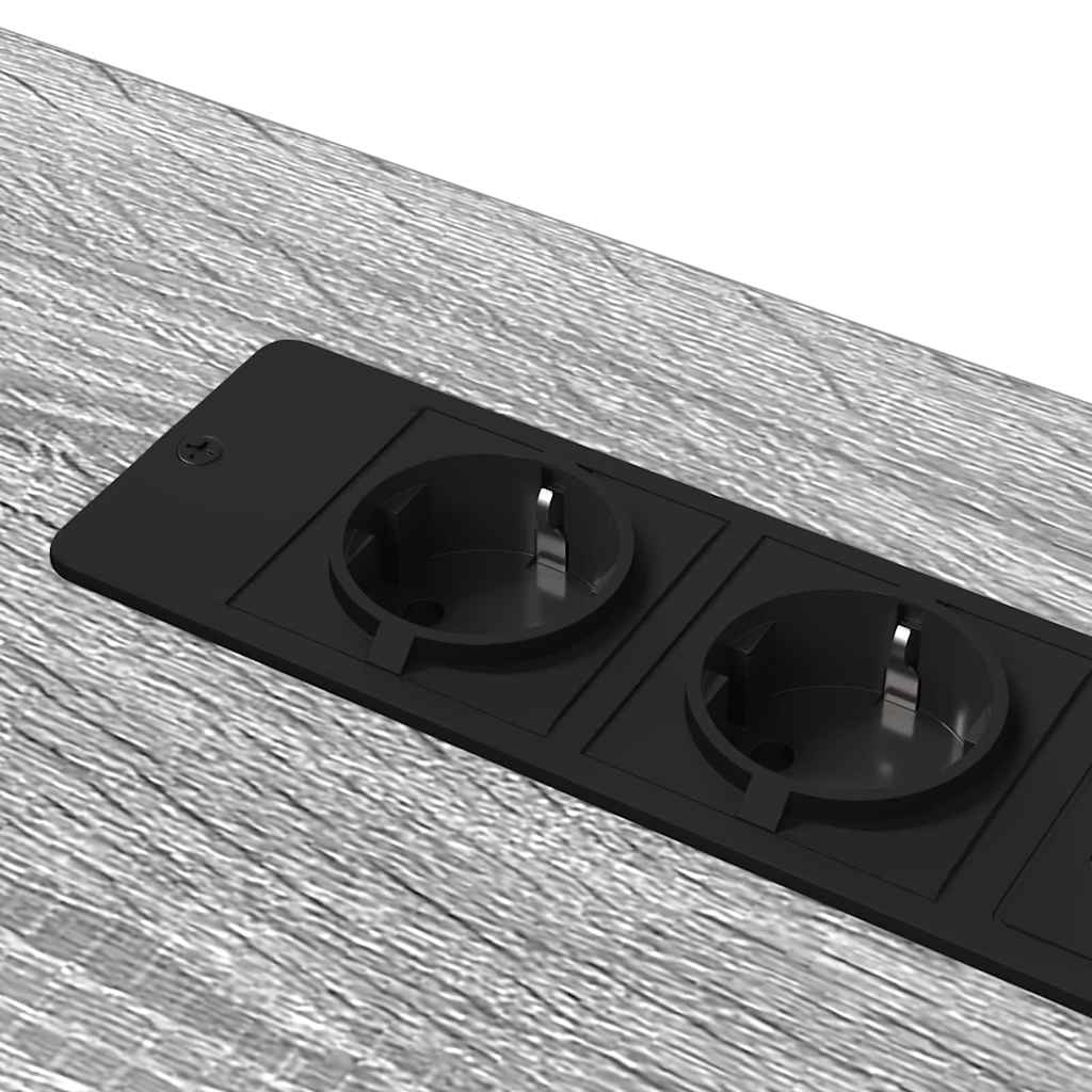 Mesa Sonoma cinzento 100 x 50 x 86.5 cm Madeira processada