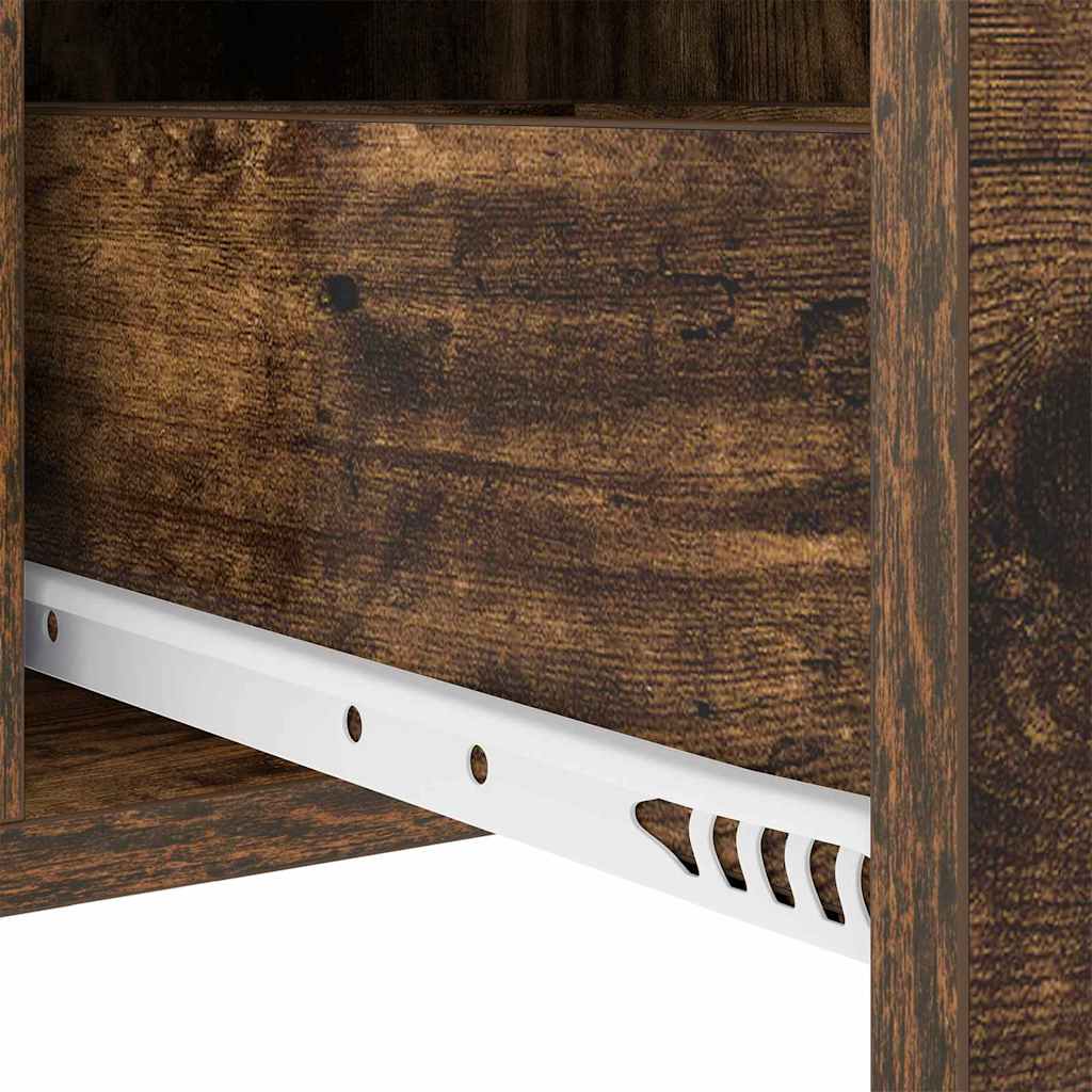 Mesa-de-cabeceira 2 pcs Carvalho fumado 30 x 48 x 61 cm