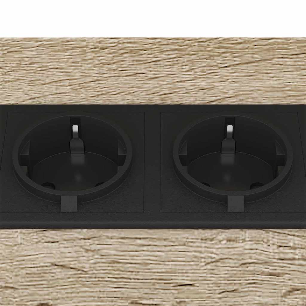 Mesa-de-cabeceira 2 pcs Carvalho sonoma 38 x 30 x 48 cm