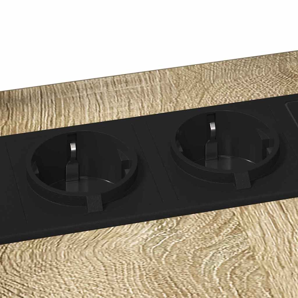 Mesa-de-cabeceira Carvalho sonoma 41.5 x 26 x 60.5 cm