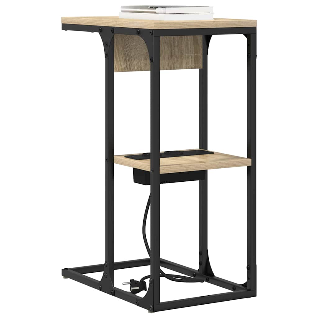 Mesa-de-cabeceira Carvalho sonoma 41.5 x 26 x 60.5 cm