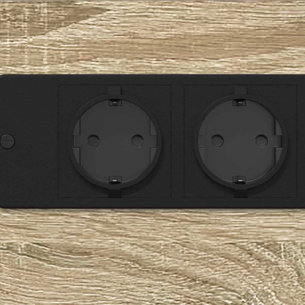 Armário de Cabeceira Carvalho sonoma 41.5 x 26 x 60.5 cm