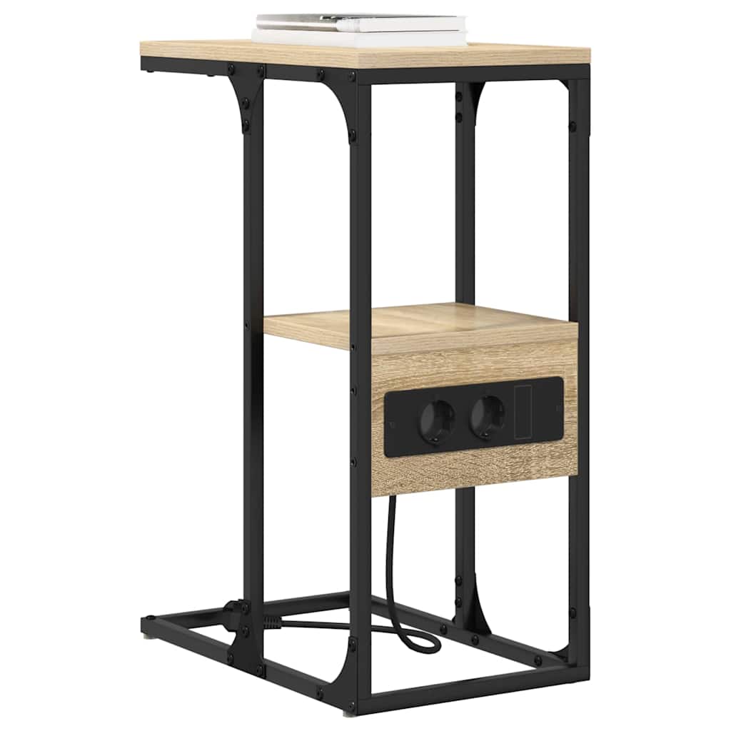 Armário de Cabeceira Carvalho sonoma 41.5 x 26 x 60.5 cm