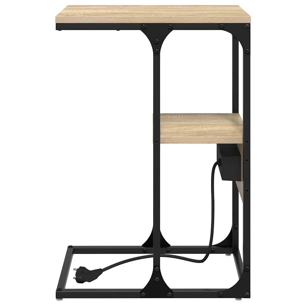 Armário de Cabeceira Carvalho sonoma 41.5 x 26 x 60.5 cm