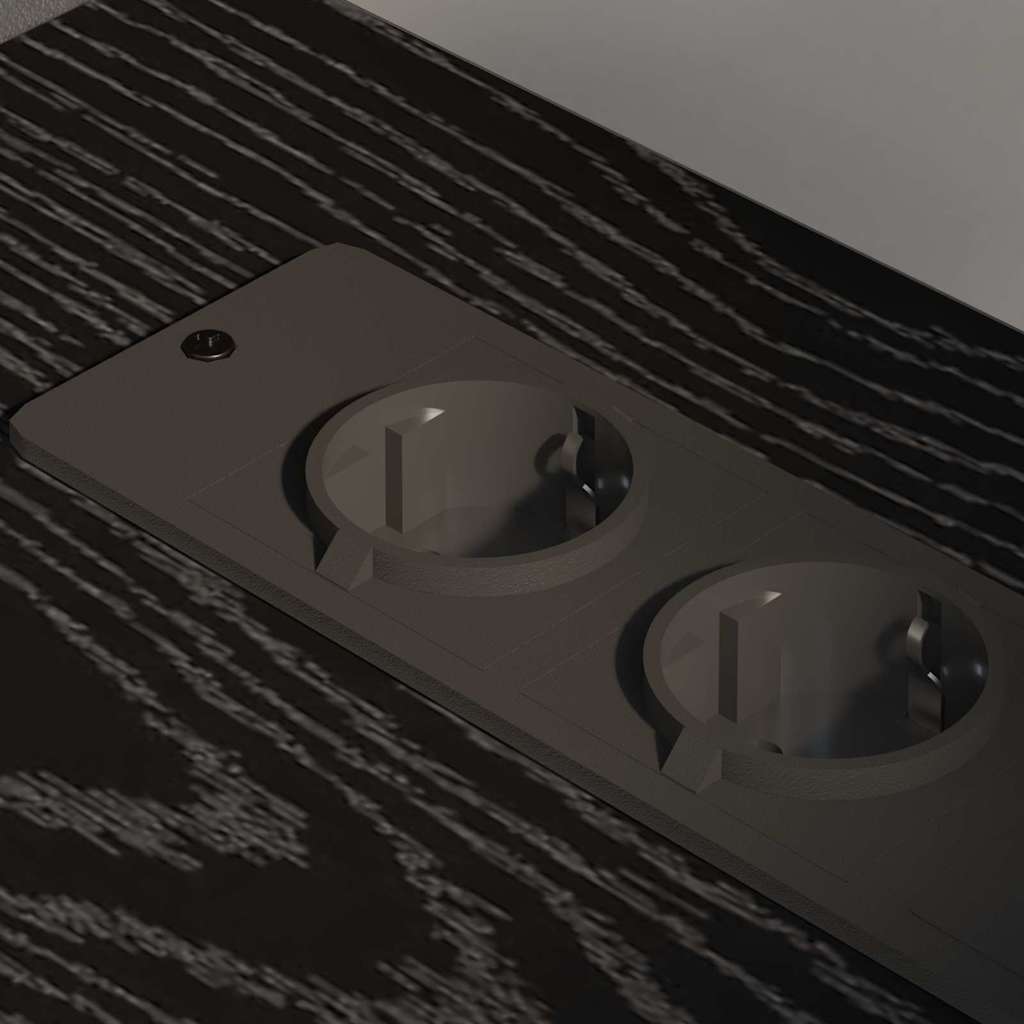 Gabinete de Escritório com Estação de Carregamento com roda