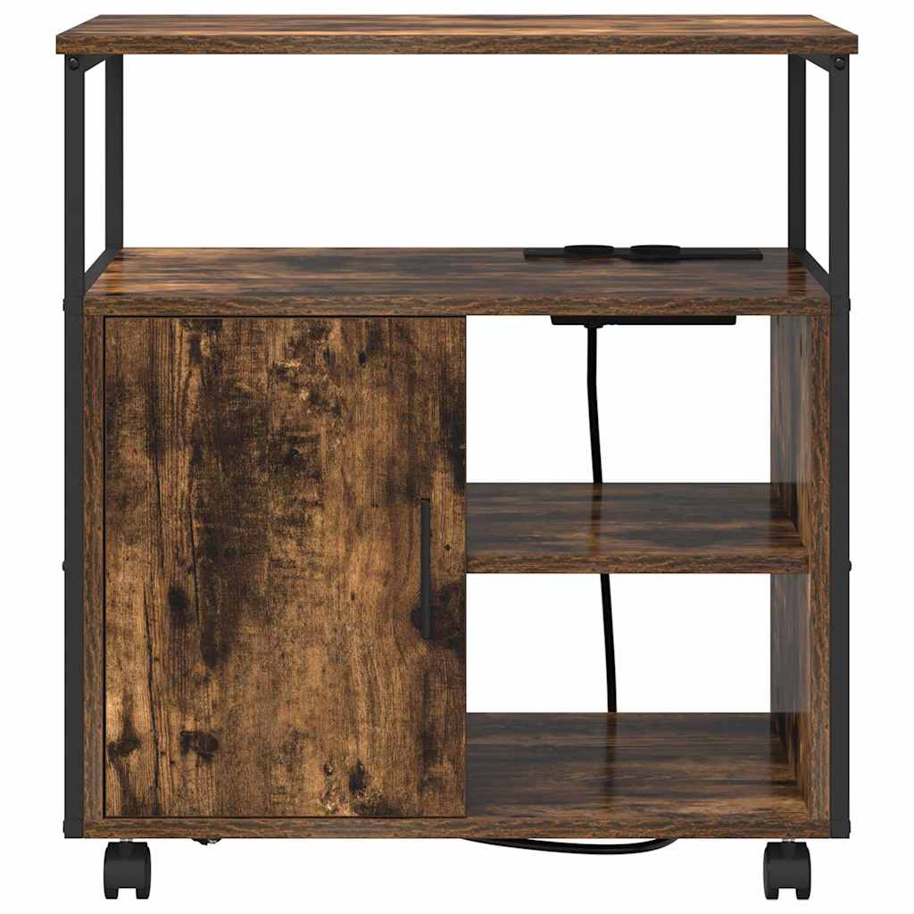 Gabinete de Escritório com Estação de Carregamento com roda