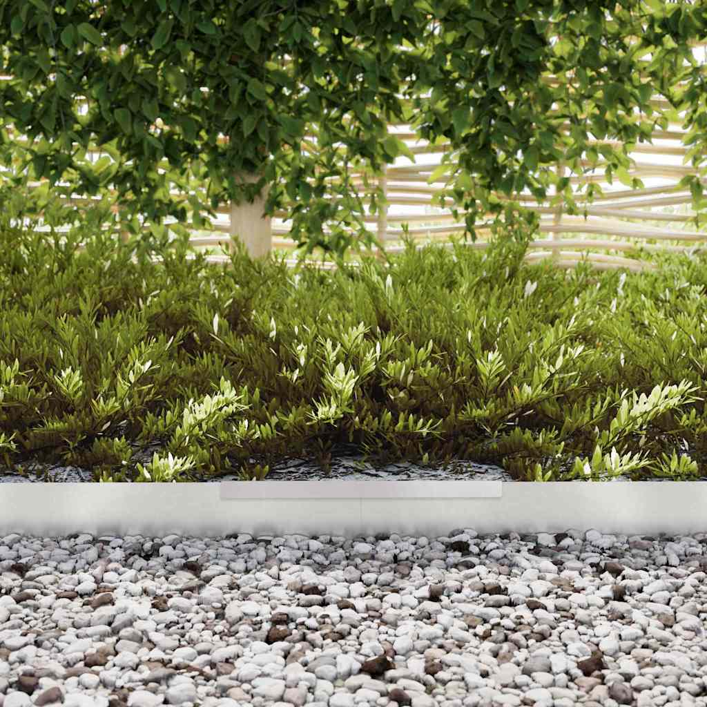 Acabamento para Gramado Prateado 450 x 0.05 x 15 cm