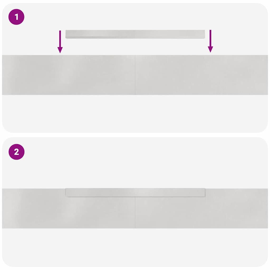 Acabamento para Gramado Prateado 450 x 0.05 x 15 cm